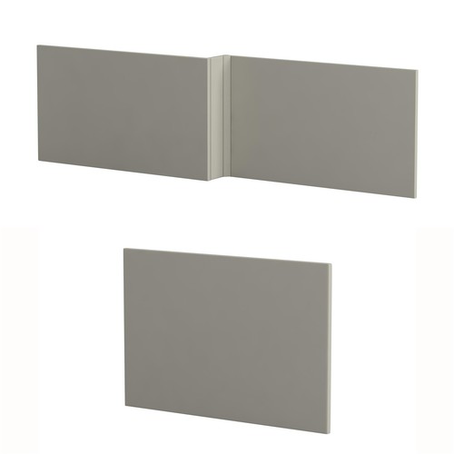 Bathroom mdf wooden shaped - mdf, l