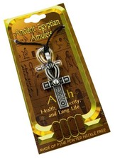 Pewter Pendant Egyptian Ankh