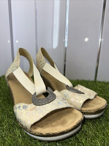 Ladies rieker slingback wedge - rieker,