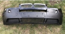 BMW X3 E83 Front Bumper Black Sapphire Metallic Code 475 Fog Lights Grills 03-10