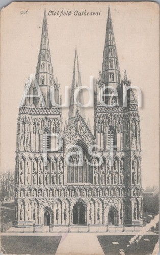 Vintage lichfield cathedral - vintage,