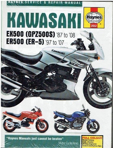 Kawasaki ex500a gpz500s - kawasaki, ex500a/d/e