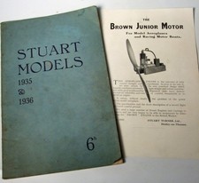 1935 /36 Stuart  steam models and fittings catalogue
