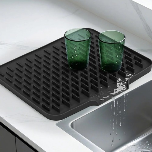 Silicone drying mat sink - silicone,