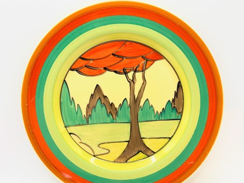 Clarice cliff plate - clarice,