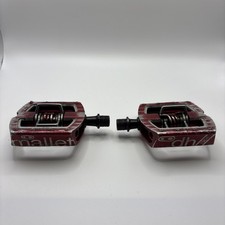 Red Crank Brothers MALLET DH RACE Binding Pedals Used