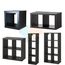 IKEA KALLAX Shelving Unit Black Bookcase Storage Display Shelf – Multiple Sizes