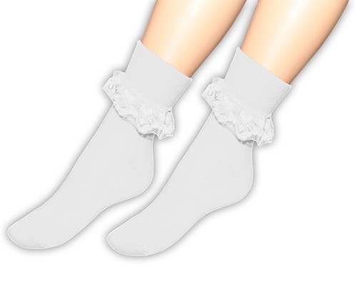 Girls frilly ankle - girls,