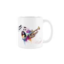Trumpet Mug - Colourful