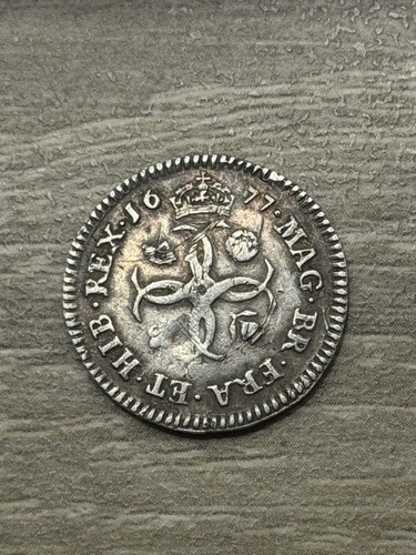 Charles maundy fourpence - charles,