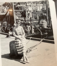 BRIXHAM HARBOUR SCENE FISHING