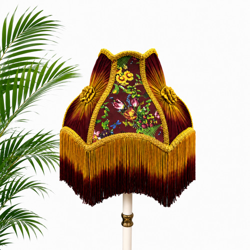 Victorian floral silk - victorian,