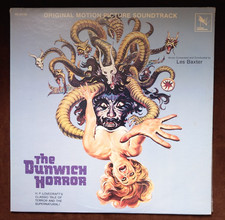 THE DUNWICH HORROR VINYL LP OST LES BAXTER  H.P. LOVECRAFT USA 1970 EX