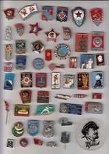 Vintage Soviet Union badges