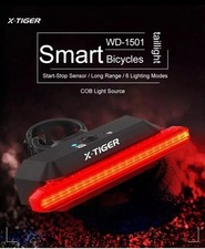 Bike Rear Light Smart Brake