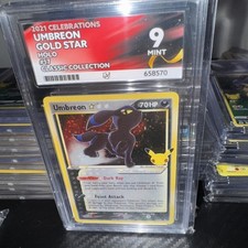 Pokemon Umbreon Gold Star