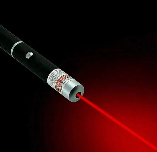 Red laser lazer pointer pen - red,