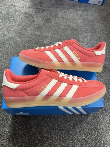 Gazelle adidas mens red - uk, 8.5