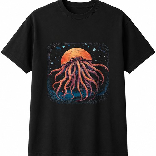 Anime giant squid sea ocean - anime,