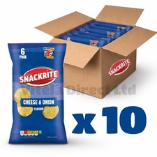 10 x Snackrite Cheese & Onion
