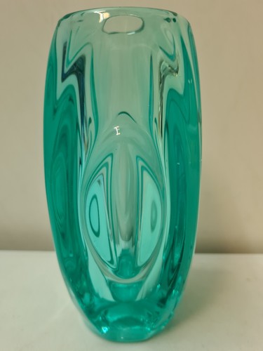 Sklo union rosice lens vase - "lens",