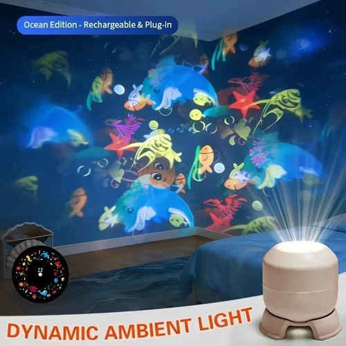 Dynamic rotating led projector - dynamic,