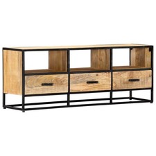 Solid Mango Wood TV Cabinet