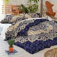 Indian Floral Duvet Cover