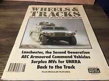 WW2 Post War Military Vehicle Wheels Tracks magazine No 56 Surplus MVs For UNRRA