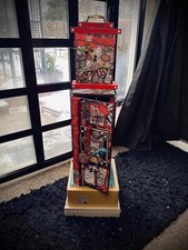 Circus Clock & Cabinet Wooden