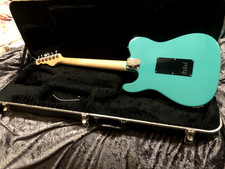 G&L Custom guitar Surf green