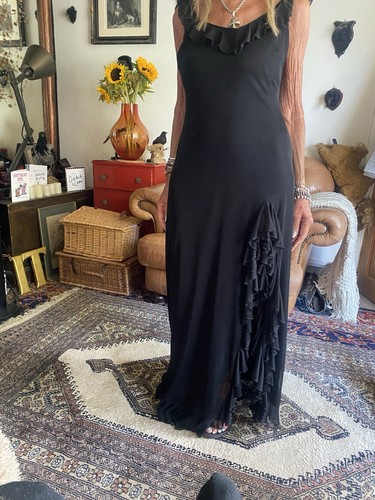 Black fluid maxi - black,