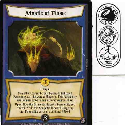 Mantle flame ungraded l5r - ungraded,