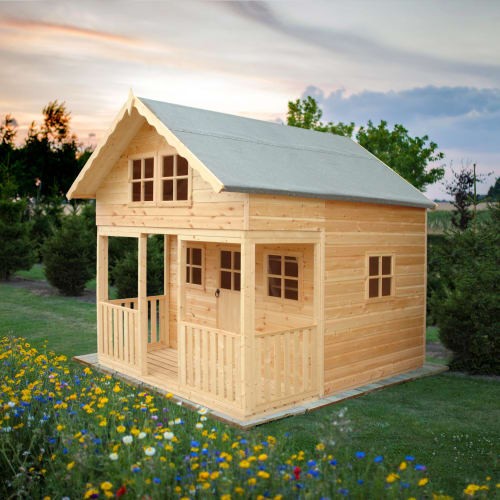 8x9 shire lodge bunk wooden - shire,