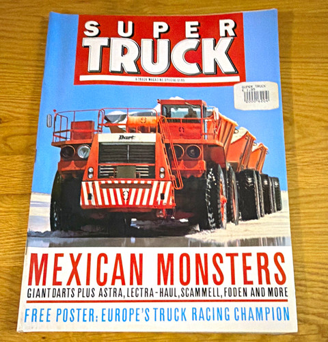 Supertruck magazine 1987 - supertruck,