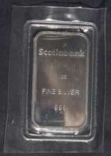 Scotiabank  1 oz .999 Silver