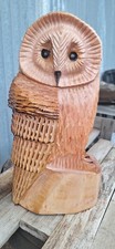 Chainsaw Carving owl Wood Home