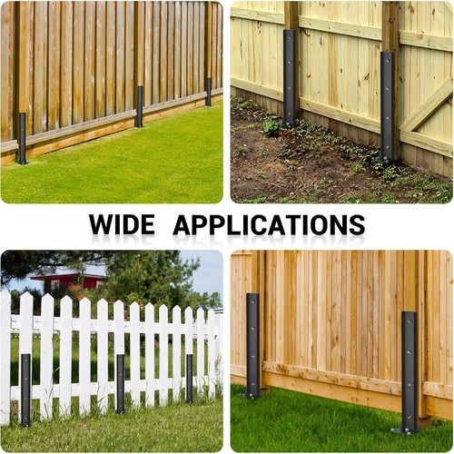 Pack steel fence - post, repair