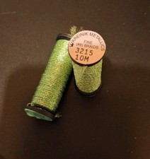 Kreinik Fine Braid #8,  PERIDOT, Shade 3215