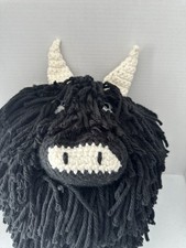 Homemade Crochet Highland Cow