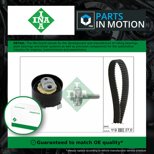 Timing belt kit - kit, fits
