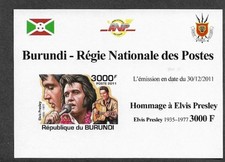 Elvis Presley stamp in sheet