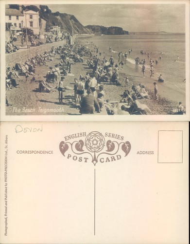 The beach teignmouth devon - the,
