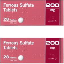 2 x FERROUS SULPHATE 200mg