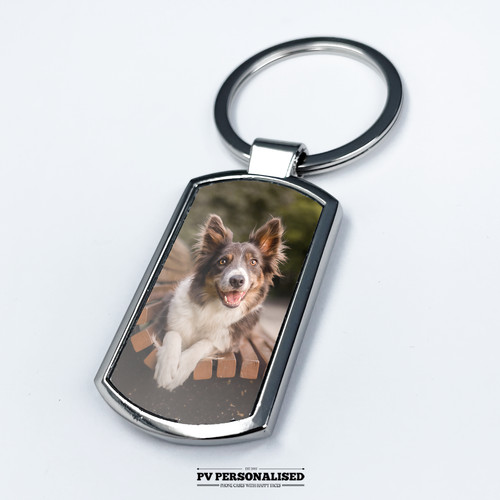 Personalised photo keyrings - photo,