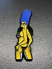 Sexy Marge Enamel Pin Badge