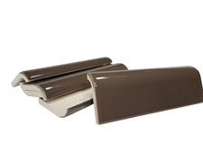 Brown Ceramic Tile Bullnose