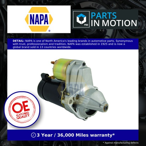 Starter motor fits vauxhall - starter,