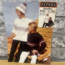 Patons Knitting Pattern 6420