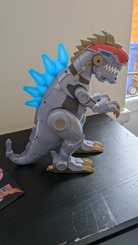 Dinosaur robot with lights - dinosaur,